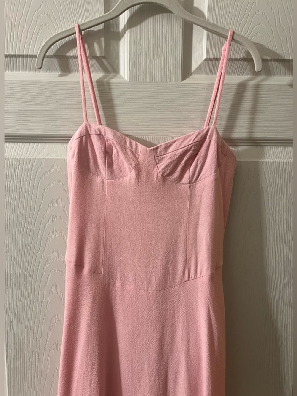 Peppermayo Pink Linen Maxi Dress - Picture 3 of 8